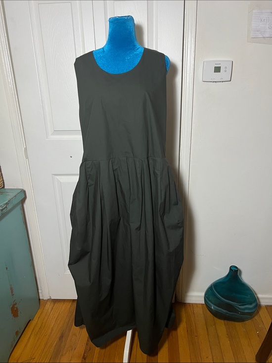 Black Crane Dresses & Skirts - NWT BLACK CRANE Shadow Cotton Tulip Dress Black Women’s Medium